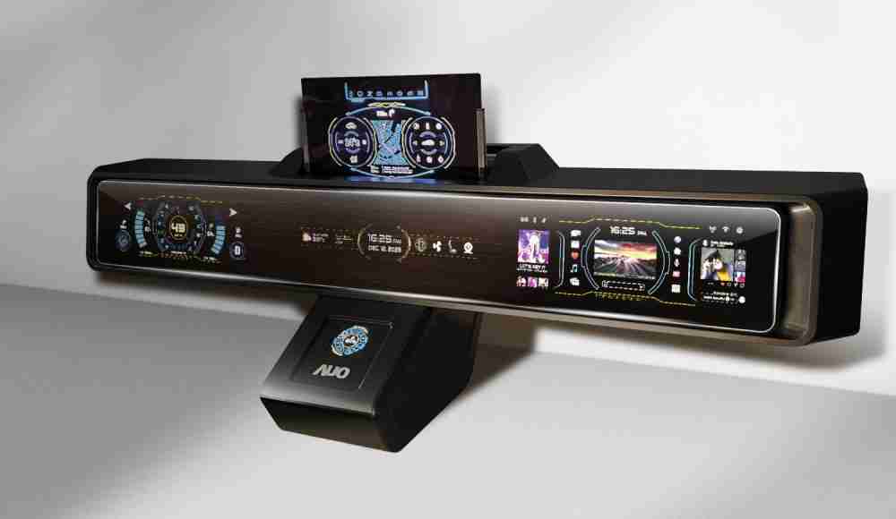 WepayMicro LED沉浸式车舱显示方案结合 可卷式、、、、可伸缩的Micro LED应用并可呈现不同的质感纹路，，展现人性化设计